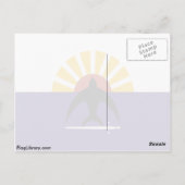 Cozumel, Quintana Roo, Mexico-vlag Briefkaart (Achterkant)