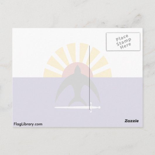 Cozumel, Quintana Roo, Mexico-vlag Briefkaart (Achterkant)