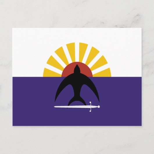 Cozumel, Quintana Roo, Mexico-vlag Briefkaart (Voorkant)