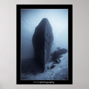 Cozumel - Scheepswrak 11-2009 Poster