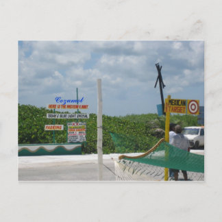 Cozumel Shopping Briefkaart