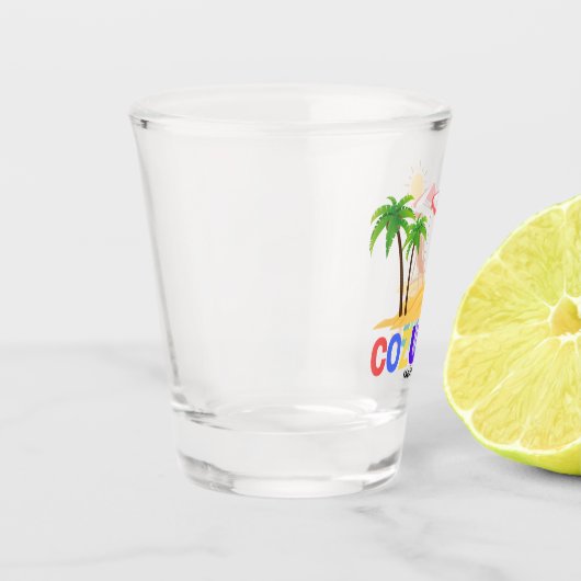 Cozumel Shot Glass Glas (Links)