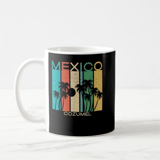 Cozumel  Souvenir Mexico Summer Gift Koffiemok (Links)