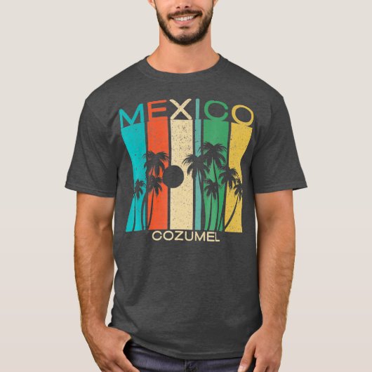 Cozumel Souvenir Mexico Summer Gift T-shirt (Voorkant)