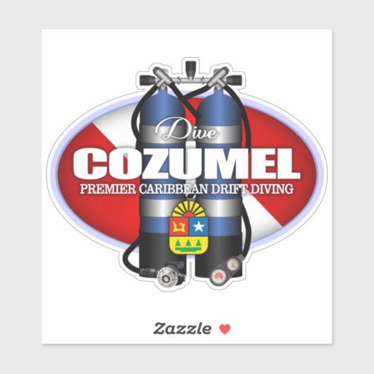 Cozumel (ST) Sticker (Vel)