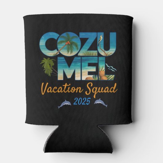 Cozumel Vakantie 2025 Tropisch uitje avontuur Blikjeskoeler (Achterkant)
