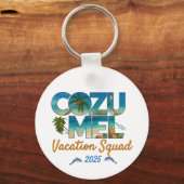 Cozumel Vakantie 2025 Tropisch uitje avontuur Sleutelhanger (Voorkant)