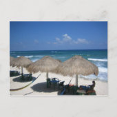 Cozumeldag op het strand Briefkaart (Voorkant)