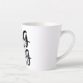Cozy and Heartwarming Coffee Mug Latte Mok (Rechts)