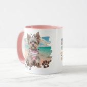 Cozy and Modern Photo and Typography Mok (Voorkant links)