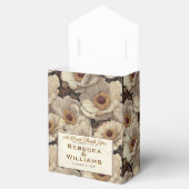 Cozy Anemones Themed Outdoor Wedding Bedankdoosjes (Geopend)