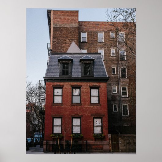 Cozy appartement in New York Poster (Voorkant)