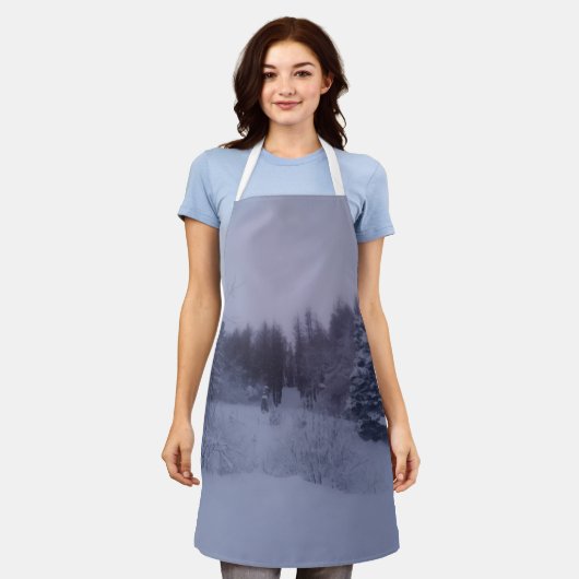 Cozy apron schort (Gedragen)