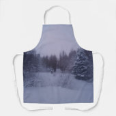 Cozy apron schort (Voorkant)
