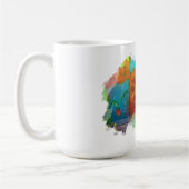 Cozy Artistic Winter Coffee Mug Koffiemok (Links)