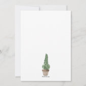 Cozy At Home Retirement Party Kaart (Achterkant)