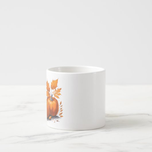 Cozy Autumn Espresso Kop (Voorkant)