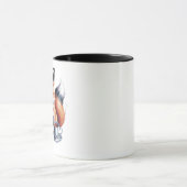 Cozy Autumn Fox Watercolor Mug  Mok (Midden)