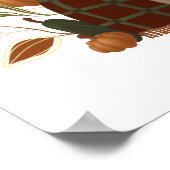 Cozy Autumn Girl Poster (Hoek)