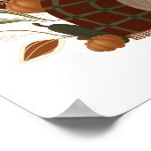 Cozy Autumn Girl Poster (Hoek)