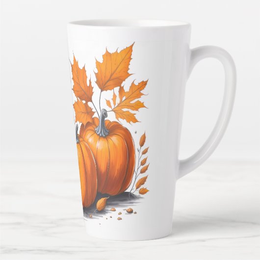 Cozy Autumn Latte Mok (Rechts)