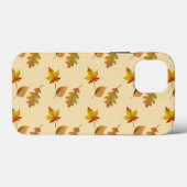 Cozy autumn mapel leaves oak leaves Case-Mate iPhone case (Achterkant (horizontaal))