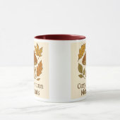 Cozy Autumn Moments Mug | Mushroom & Fall Leaves D Mok (Midden)