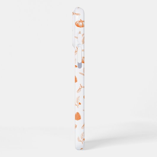 Cozy Autumn Pattern iPhone Hoesje (Linkerkant)