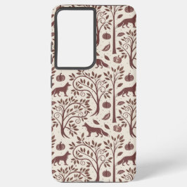 Cozy Autumn Phone Cover Samsung Galaxy Hoesje