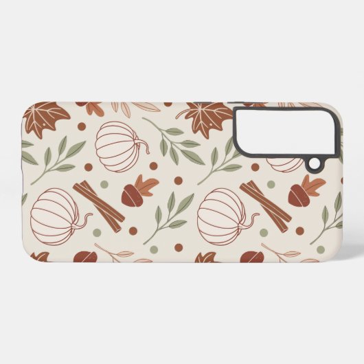 Cozy Autumn Phone Cover Samsung Galaxy Hoesje (Achterkant horizontaal)