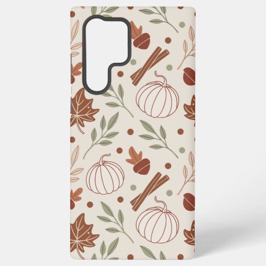 Cozy Autumn Phone Cover Samsung Galaxy Hoesje (Achterkant)
