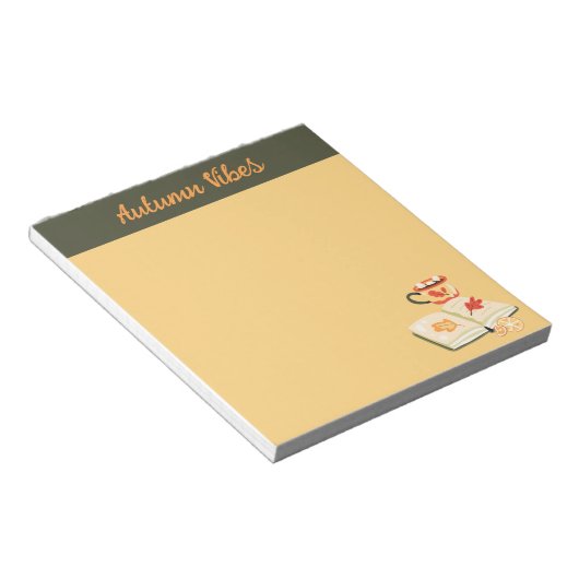 Cozy Autumn Vibes Notitieblok (Schuin)