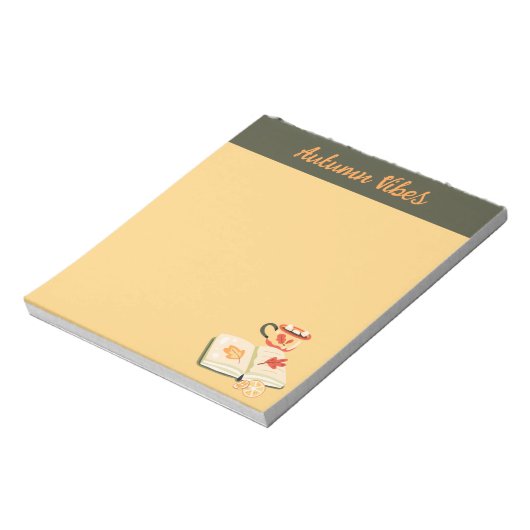 Cozy Autumn Vibes Notitieblok (Linkerzijde)