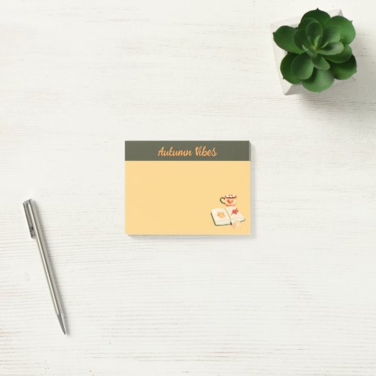 Cozy Autumn Vibes Post-it Notes (Kantoor)