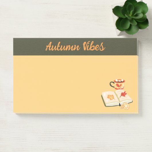 Cozy Autumn Vibes Post-it Notes (Kantoor)