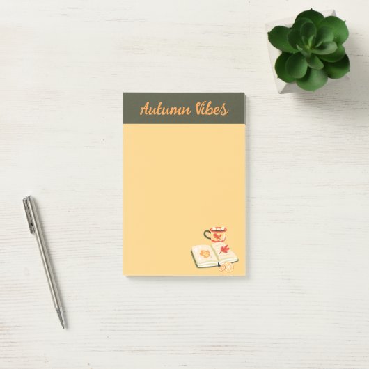 Cozy Autumn Vibes Post-it Notes (Kantoor)