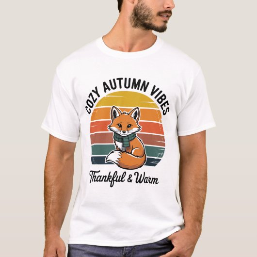Cozy Autumn Vibes Tee T-shirt (Voorkant)
