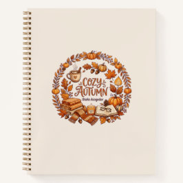Cozy Autumn Wreath / Otoño Acogedor Notitieboek