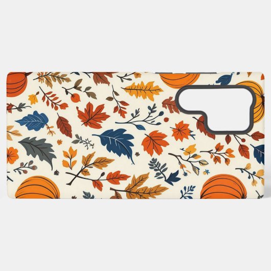 Cozy Autumnal Phone Case Samsung Galaxy Hoesje (Achterkant horizontaal)
