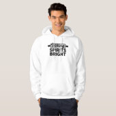 Cozy Baking Spirits Bright White Hoodie Gift (Voorkant volledig)