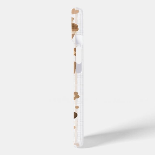 Cozy Bear Café Case-Mate iPhone Case (Achterkant / Links)