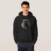 Cozy Bear Family Hug Adult Pullover Hoodie  (Voorkant volledig)