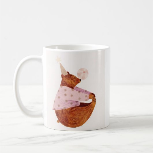 Cozy Bear Whimsical Mok (Links)