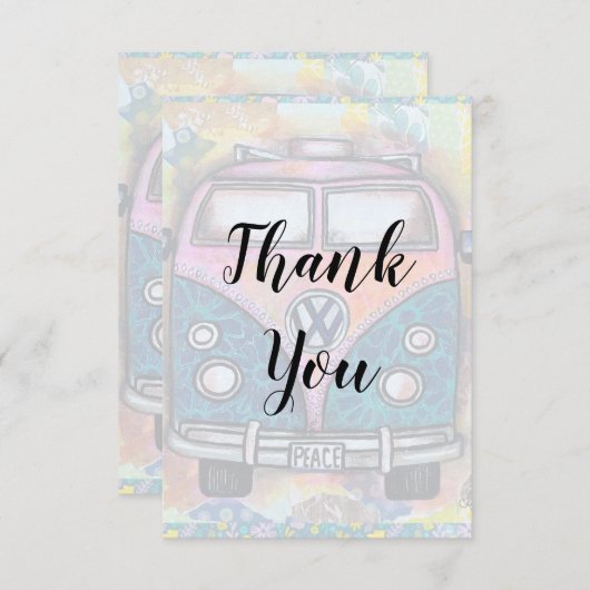 Cozy Bedankkaart (Voorkant / Achterkant)