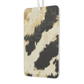 Cozy Black Cream Gold Southwest Koeienhuid Luchtverfrisser (Links)