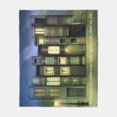 Cozy Blanket for Book Lovers Fleece Deken (Voorkant)