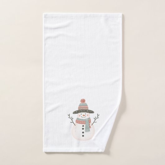 Cozy Boho Christmas Bad Handdoek (Handdoek)