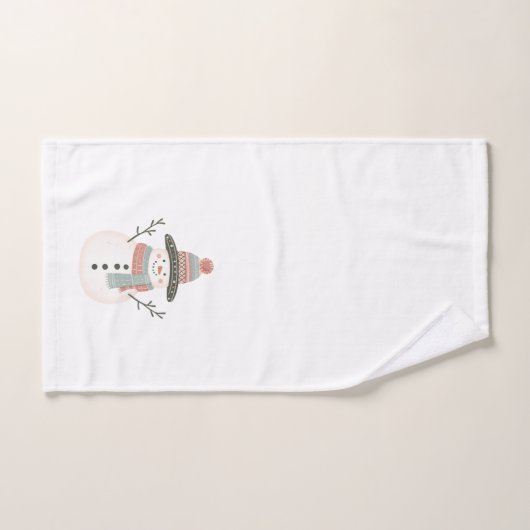 Cozy Boho Christmas Bad Handdoek (Handdoek)