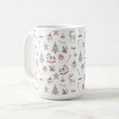 Cozy Boho Christmas Koffiemok (Voorkant links)