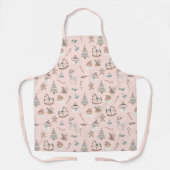 Cozy Boho Christmas Schort (Voorkant)